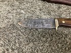 Custom Drop Point  Steel Nicholson File Cocobolo Handle Knife By Ray Richards