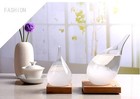 Storm Glass Weather Station Predictor  Barometer Bottle Large  White  Brown 