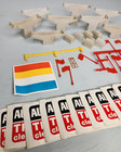 Vintage Afx Aurora Model Motoring Slot Car Track Accessories Lot X7