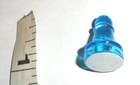 Excalibur Electronic Glass Chess 1  Pawn Replacement Blue Chess Piece Only