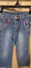 Lisa Frank Kids Vintage Jeans Denim 90s Girls Size 8 Pants 