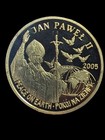 Uganda 1000 Shillings 2005 Peace Earth John Paul Ii Brass Rare   Proof  500 Mint