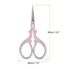 3 5  Stainless Steel Vintage Stork Scissors For Embroidery Sewing Pink Green