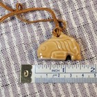Mystical Whale Free Willy 2 Ceramic Pendant W Original Cord 1995 Rare Vintage