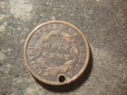 1835  Holed Classic Head Half Cent Nice Look Msz