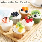 Fake Cupcakes  Artificial Cupcakes For Display  Realistic Fake Food Faux Cake   