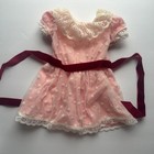 American Girl Doll Samantha Beforever Pink Lace Meet Dress  Bloomers  Tights