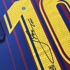 Signed Lionel Messi Jersey Barcelona Framed Autographed W  Coa 34   x42   