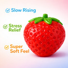 Jumbo Strawberry Squishy Stress Toy Slow Rising Fidget Anxiety Relief Gift