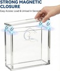 Magnetic Acrylic Display Case For Magic The Gather Mtg Collector Booster Box