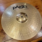 Paiste 201 Bronze Drum Set Cymbals 20    Ride  16    Crash  2x14    Hi Hat 