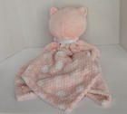 Heavenly Sent Pink Cat Oversized Baby Security Blanket Plush Kitty Lovey 30x30