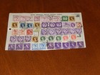 Vintage Great Britain   Commonwealth Stamp Lot - Album Pages   Overprint Hoard