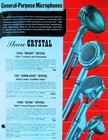 Vintage Rare 1940 s Shure 700d   700a Ultra Crystal Microphone W S32d Stand