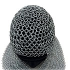Medieval Chainmail Coif Butted Hood  Stainless Steel Viking Knight Armor 16gauge