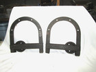 Set Of Antique Vintage Horseshoe Type Barn Door Rollers