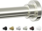 Shower Curtain Rod  1  Diameter Heavy Duty Tension Shower Rod  Non Slip Adjus   