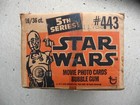 Vintage Empty Rare Star Wars Ser  5 Waxbox Case  1977  Topps