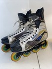 Bauer 20-70 Senior Aggressive Inline Hockey Skates Roller Blades Size 10  read n