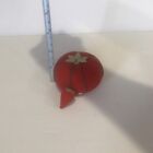 Vintage Pin Cushion Tomato Strawberry Needle Holder Red Japan