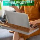 17  Acacia Wood Lap Desk With Detachable Cushion   Phone Holder