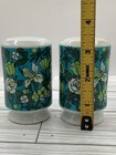 Holt Howard Salt And Pepper Shakers Vtg Green And Blue Retro