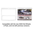 5-50x Protector Case Clamshell Display Holder For Hot Whee  Premium 2 Pack 2026