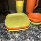 Vintage Tupperware Toys Mini Serve It Children s Play Kitchen Dish Kids Set 32 P
