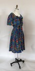 Vintage  Yves St  Laurent Ysl Rive Gauche Set  Dress Size 40 Floral