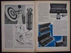 Arrow Case Walnut 1939 How-to Build Plans Archery