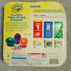 Crayola My First Washable Palm-grasp Crayons Stage 1 Scribble 6 Count