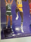 Vintage Converse Nba Poster Larry Bird  Magic   Dr  J 1986 Shooting Stars