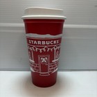 Starbucks Red Cup Day 2025 Reusable Plastic Coffee Cup 16oz Holiday Limited