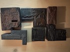 Vintage Print Copper  And Other Metals  Printers Blocks   Hot Metal