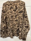 Drake Waterfowl Old School Camo  Performance Crew Long Sleeve T-shirt Men   s 2xl