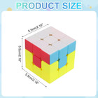 Speed Cube Classic Color-matching Magic Puzzle Toy  55mm Educational Mind Game S