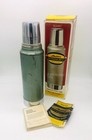 Vintage Stanley Aladdin Green Vacuum Bottle Thermos A-944c Capacity 1 Quart Usa