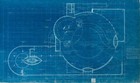 Frank Lloyd Wright - Guggenheim Museum Blueprint Architectural Plan Print