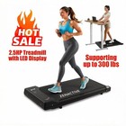     3-in-1 Folding Treadmill Electric Walking Jogging Machine Under Desk Treadmill