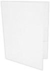 9  X 12  Premium White Presentation Folders With Business Card Slots - 50 Pack