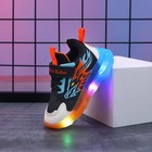Kid s Led Luminous Shoes With Dragon Designs Boy s Flashing Light Up Sneakers