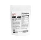 Hearthy Foods Agar Agar Powder  4oz  Vegan Gelatin Substitute  Certified Halal  