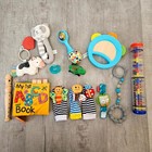 Fisher-price Activity Gym Infantino Itzy Ritzy Baby Toy Bundle Os Multicolor Lot