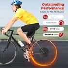700c 28  29   1000w Lcd Electric Bicycle Motor Conversion Kit Ebike Rear Wheel