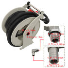 1     50ft Diesel Hose Reel Fuel Hose Reel With Fueling Nozzle Retractable Hose