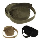 New 1 Inch Wide 10 Yards Black Nylon Heavy Webbing Strap