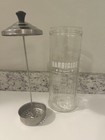 Vintage Barbicide Glass Container Germicide Disinfectant Barber Jar 11 1 2  Rare