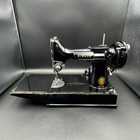 Singer Featherweight 221 Sewing Machine   Case 55  Tested Working Perfectly Read