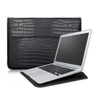 Crocodile Leather Flip Case Bag Laptop Sleeve For Macbook Air 13 14 15 16 Inch