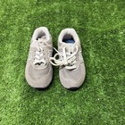 New Balance 574  ic574gg  Core Grey white Suede Toddler Shoes Size 5c
